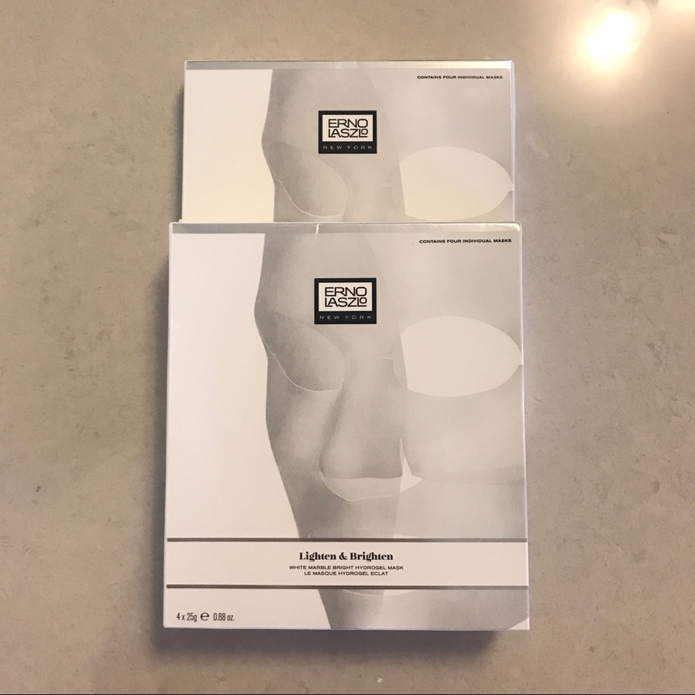 White Marble Bright Hydrogel Mask（2 packs）